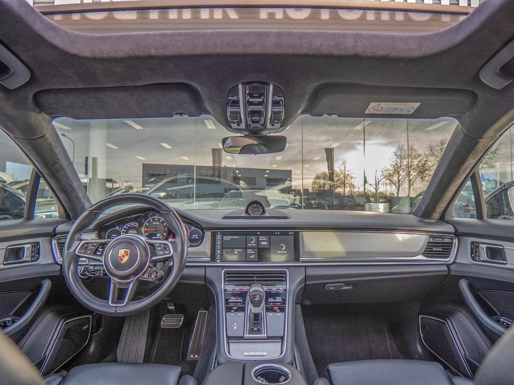 Porsche Panamera 4.0 Turbo | Pano | 4-wiel sturing | Matrix, Auto's, Porsche, Automaat, Gebruikt, 4 stoelen, Wit