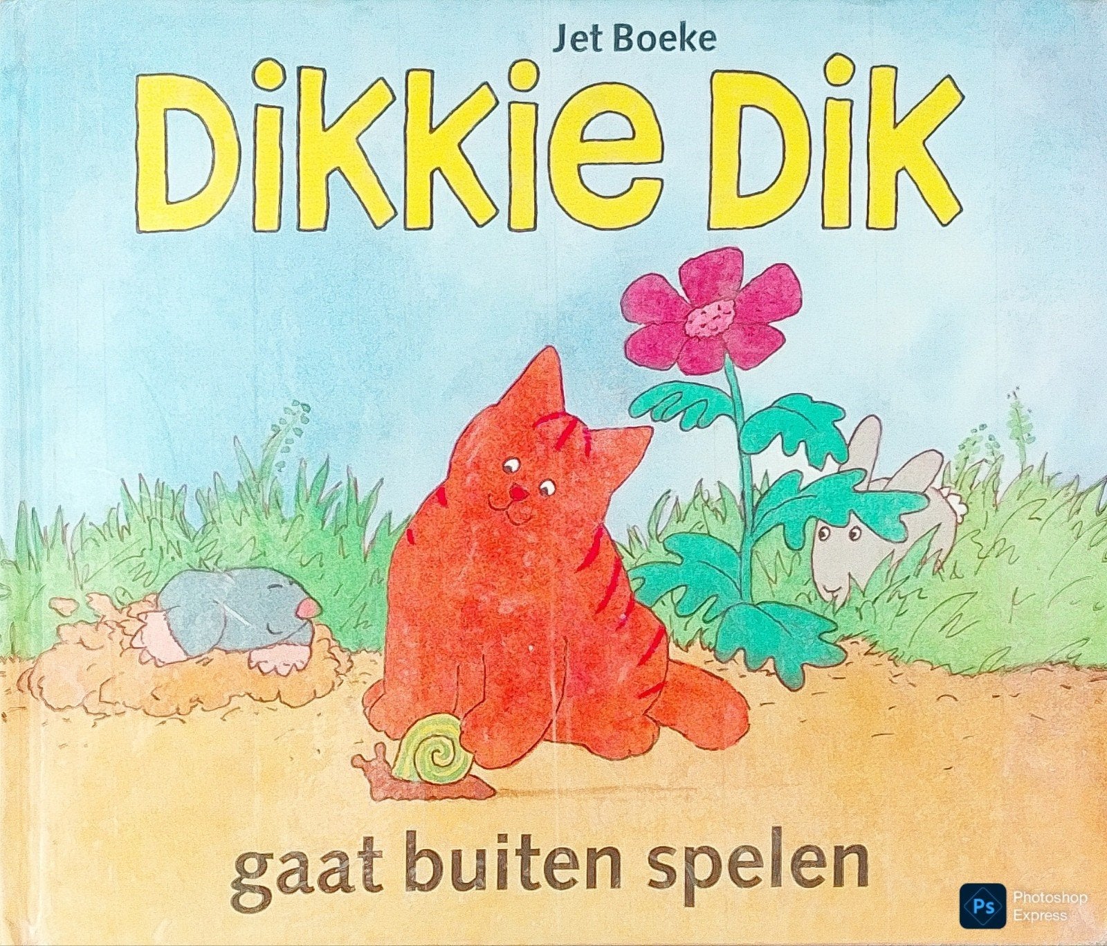 Dikkie Dik Gaat Buiten Spelen, Boeken, Gelezen, Jet Boeke., Ophalen of Verzenden, 2 tot 3 jaar