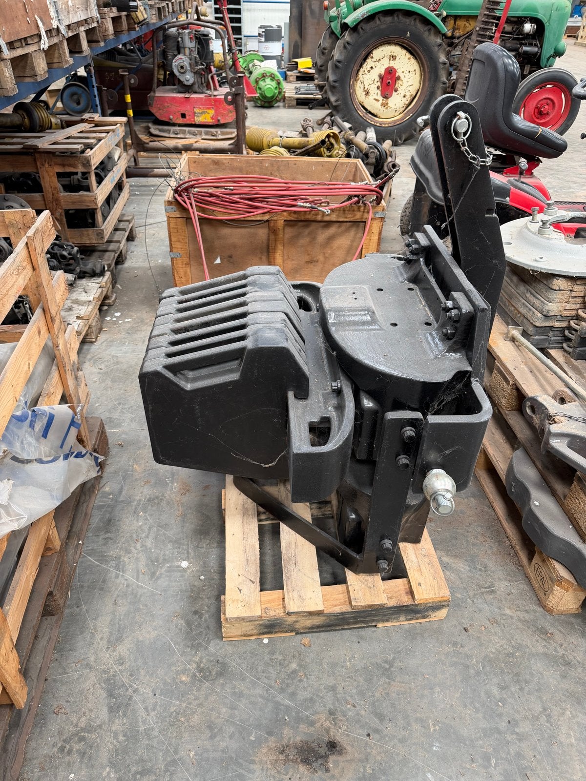 Gewichtenblok voor tractor (ca. 700kg), Ophalen