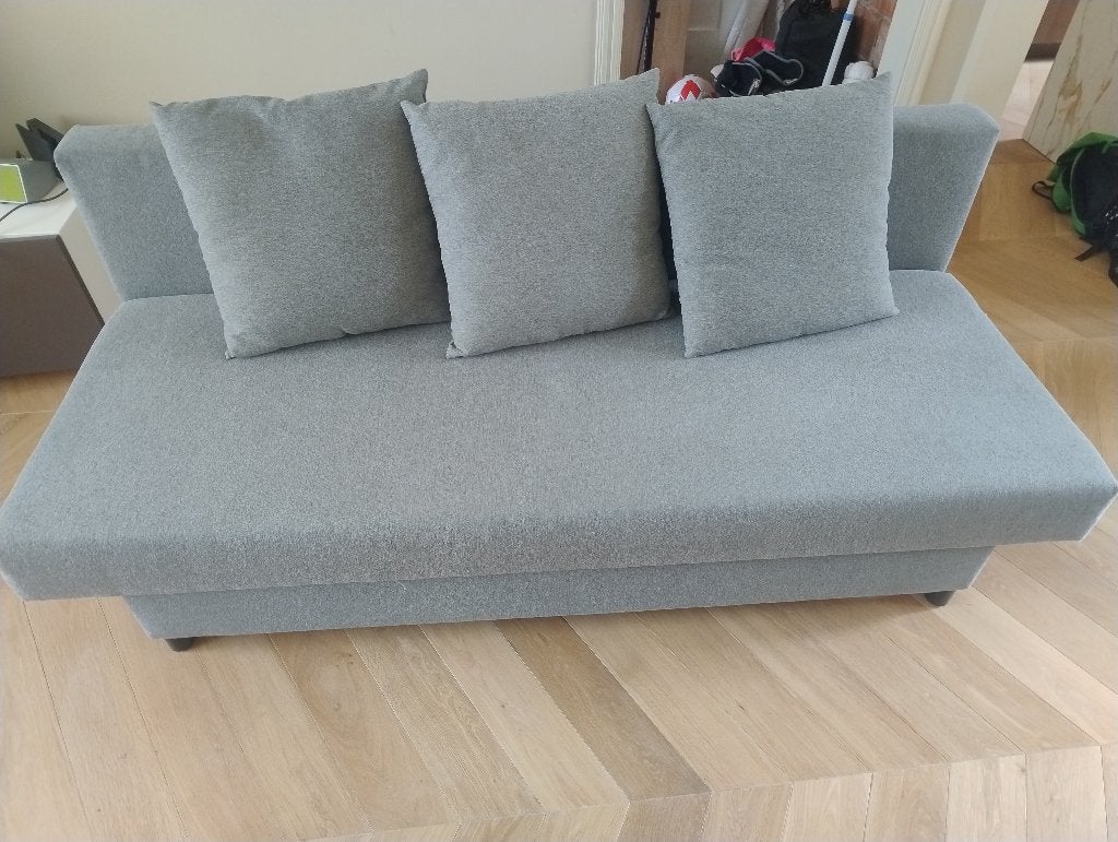 Ikea ASARUM slaapbank, Ophalen, Gebruikt, Tweepersoons, 190 cm of minder
