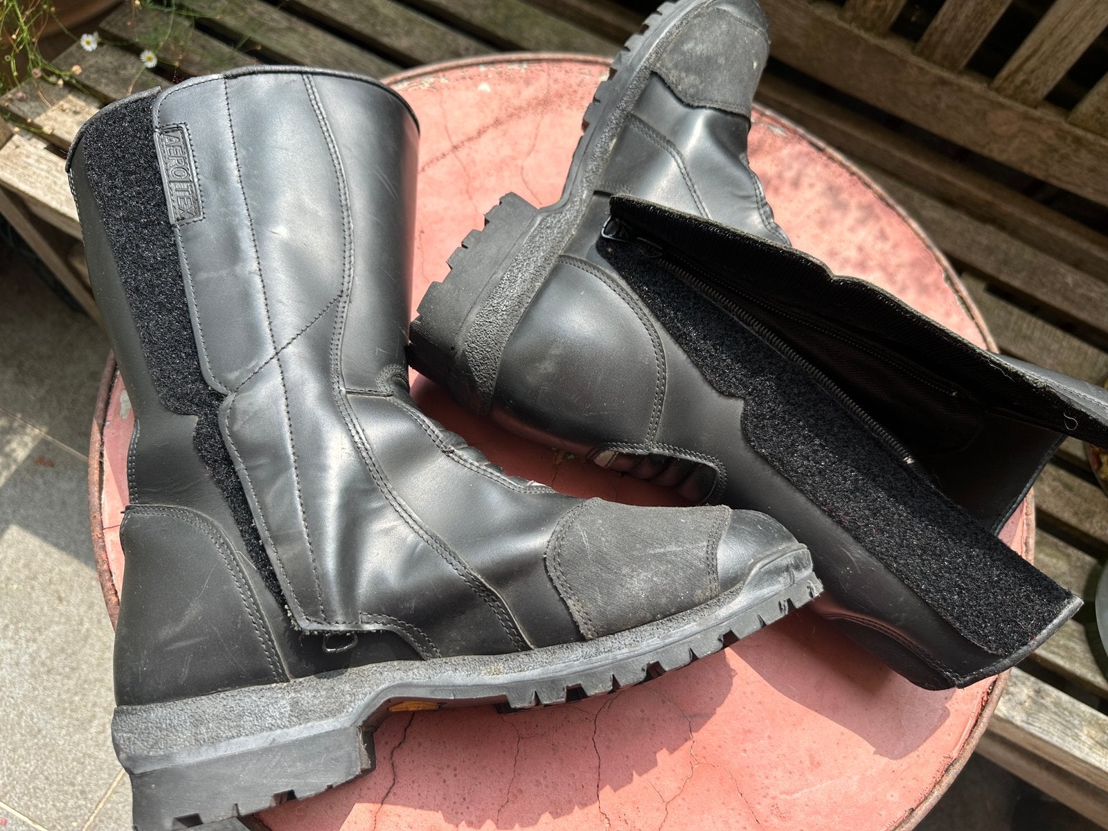 Motorlaarzen Difi zgan maat 41-42, Ophalen of Verzenden, Zo goed als nieuw, Zwart, Sneakers of Gympen