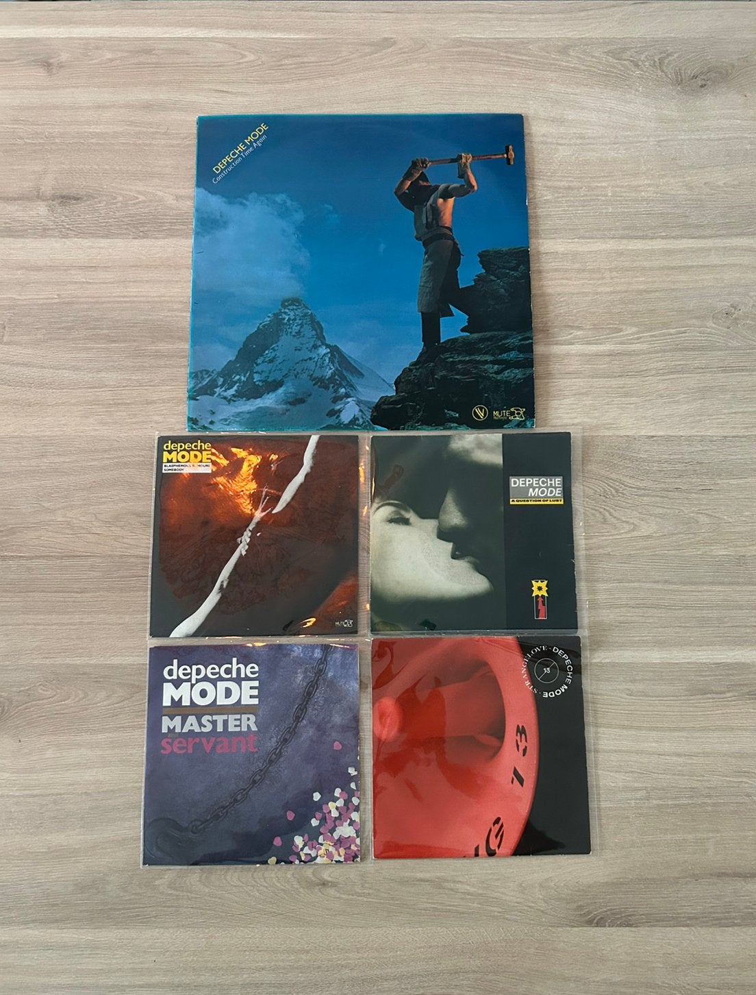 Depeche Mode Vinyl Singles/lp’s 80s – New Wave Synthpop, Ophalen of Verzenden, Zo goed als nieuw, New wave, LP