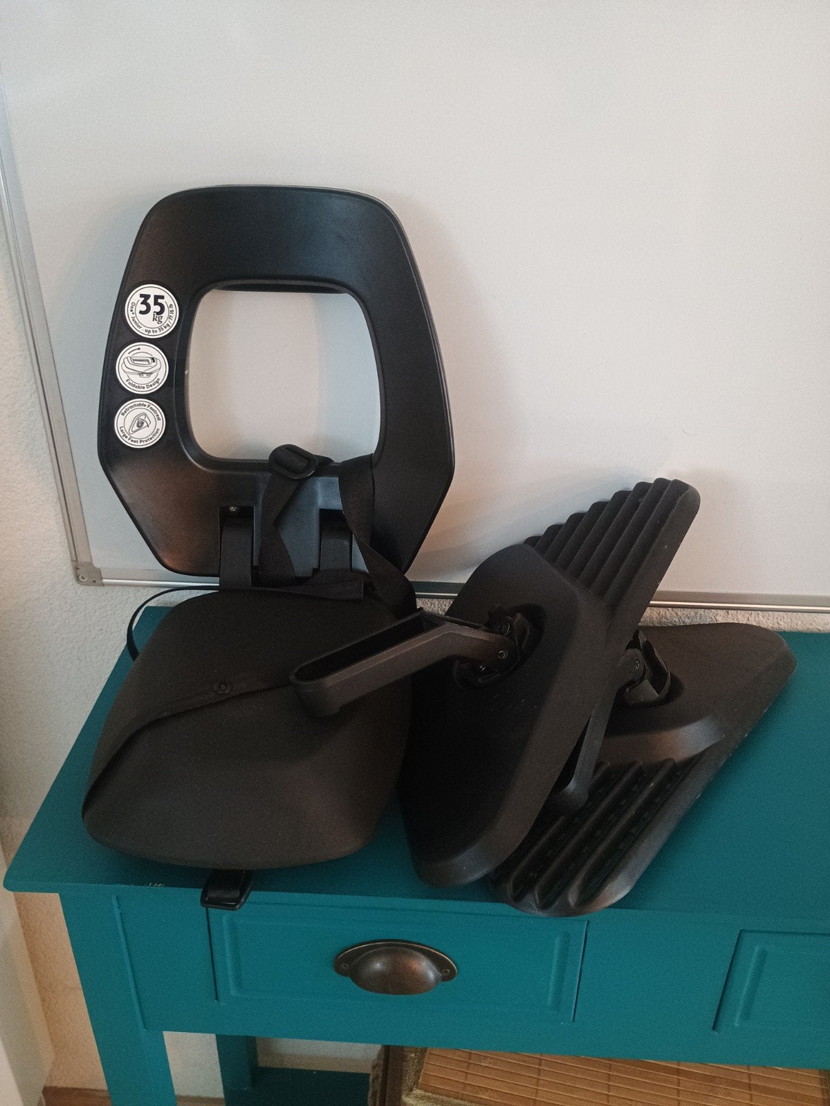Bobike ONE Junior Achterzitje - Zwart, Fietsen en Brommers, Ophalen, Achterzitje, 22 t/m 36 kg, Bobike