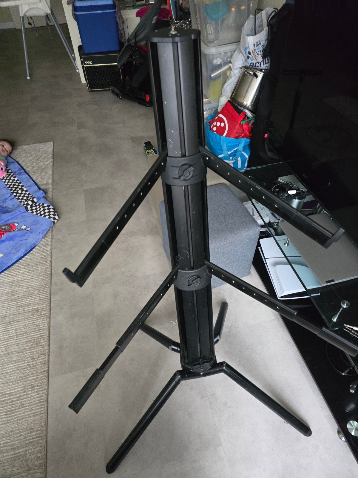 K&M König & Meyer Spider Pro Keyboardstandaard, Muziek en Instrumenten, Ophalen of Verzenden, Gebruikt, Instrumentstandaard, Keyboard of Synthesizer