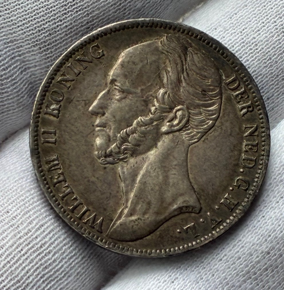1 gulden 1846 Koninkrijk willem II, mmt zwaard, PR-/PR, Ophalen of Verzenden, Hongarije