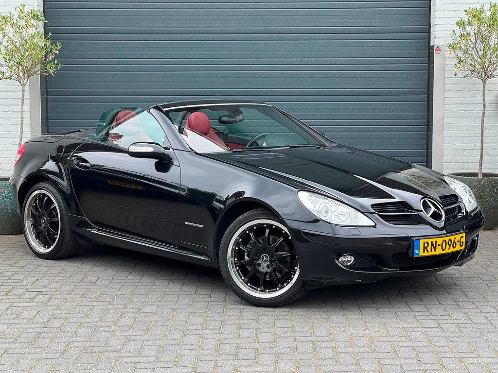 Mercedes-Benz SLK-klasse 200 K. | Cabrio | Goed Onderhouden, Auto's, Mercedes-Benz, Achterwielaandrijving, Gebruikt, 4 cilinders