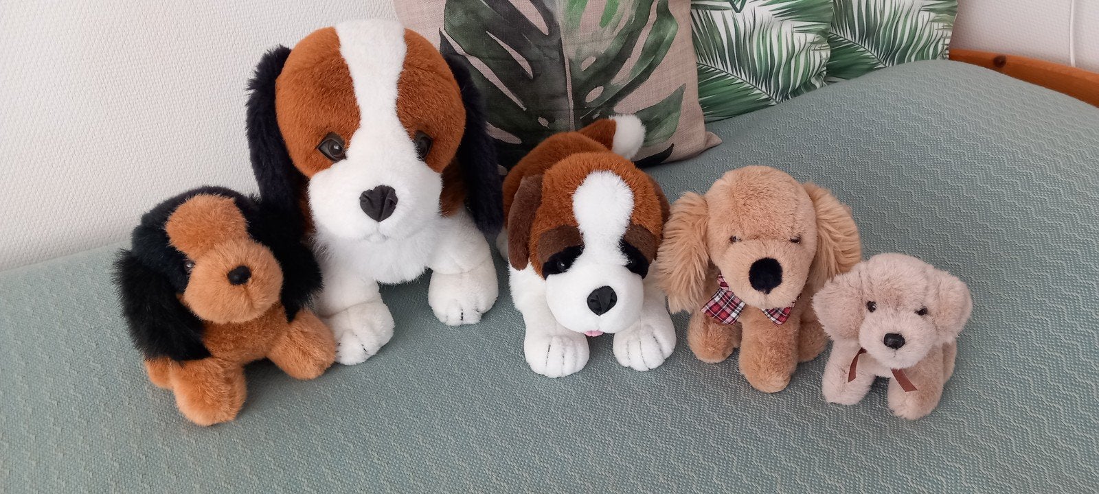 Pluchen Honden Familie, Ophalen of Verzenden, Zo goed als nieuw