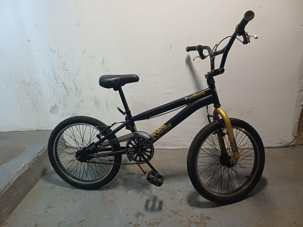 Altec Panthero BMX 20 inch Zwart-Goud, Ophalen, Staal