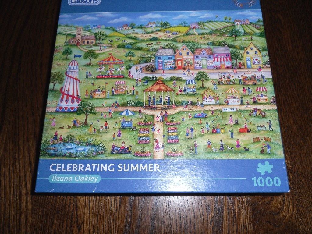 Legpuzzel Gibsons 1000 stukjes 6 stuks, Ophalen, 500 t/m 1500 stukjes, Zo goed als nieuw, Legpuzzel
