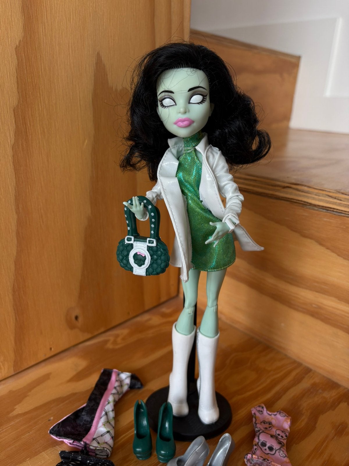 Scarah screams monster high i love fashion, Ophalen of Verzenden, Zo goed als nieuw, Barbie