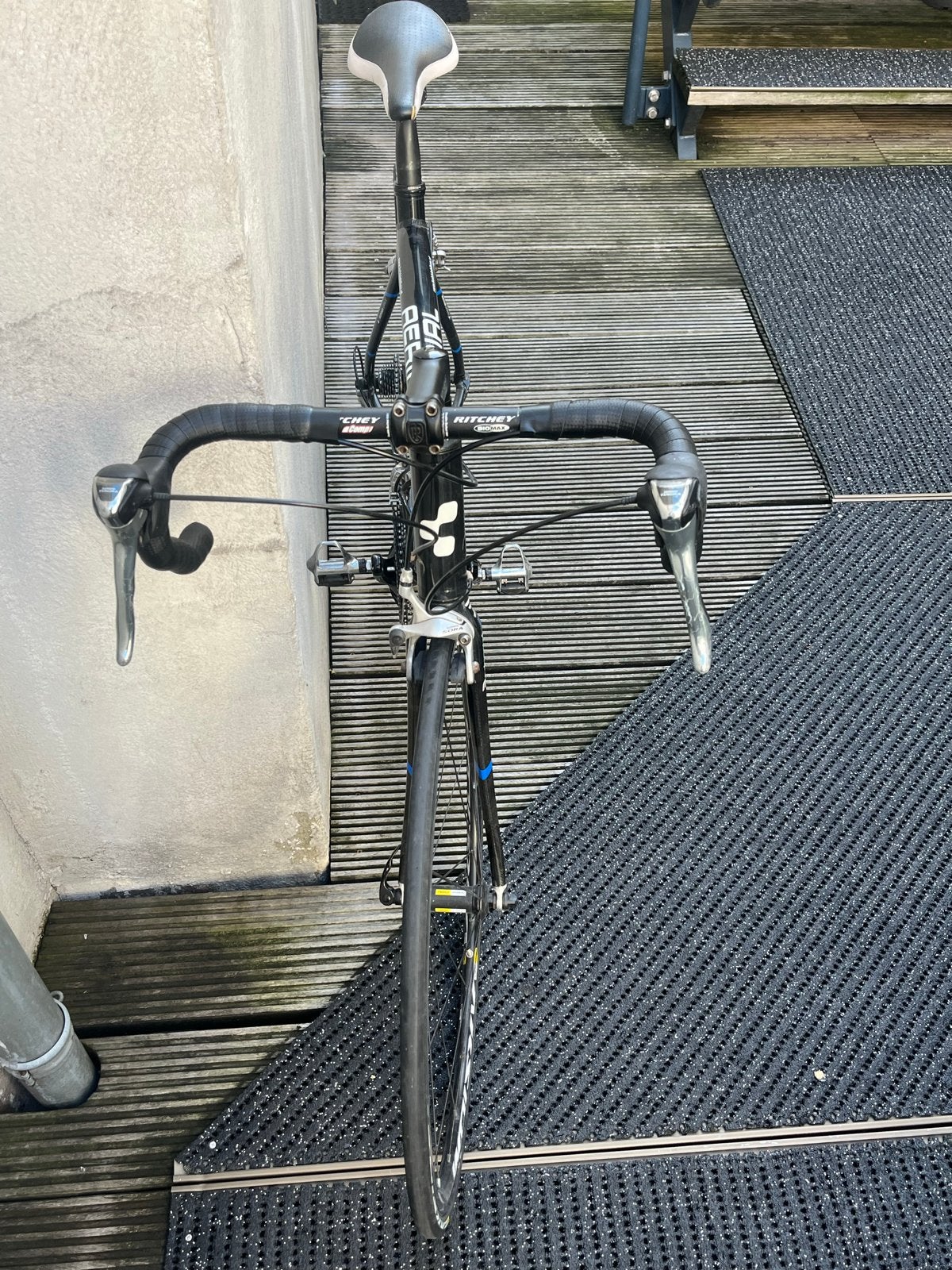 Cube Aerial Racefiets - Zwart/Blauw, 28 inch, Gebruikt, Aluminium, Meer dan 20 versnellingen