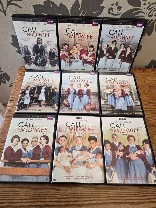 Call The Midwife - Seizoen 1 - 9 - Nieuwstaat, Cd's en Dvd's, Dvd's | Tv en Series, Boxset, Drama, Ophalen of Verzenden, Zo goed als nieuw