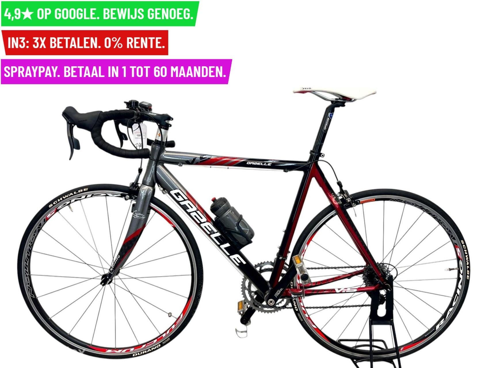 Racefiets Gazelle V.5 28" 56cm, Fietsen en Brommers, Fietsen | Racefietsen, 9713 Bv Groningen, Gebruikt, Gazelle, Facebikenl@gmail.com