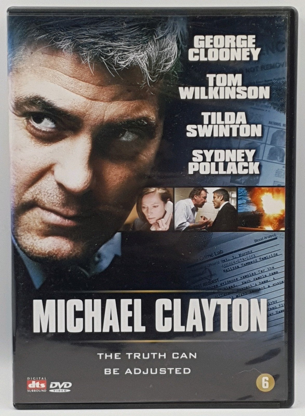 Te koop: Michael Clayton DVD - Spannende rechtbankthriller, Cd's en Dvd's, Nederlands, Actiethriller, Ophalen of Verzenden, Vanaf 6 jaar