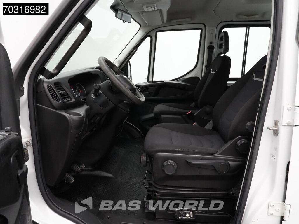 Iveco Daily 35C16 3.0L Kipper met Kist Dubbellucht 3,5t Trek, Auto's, Bestelauto's, Stof, Gebruikt, Euro 6, 4 cilinders