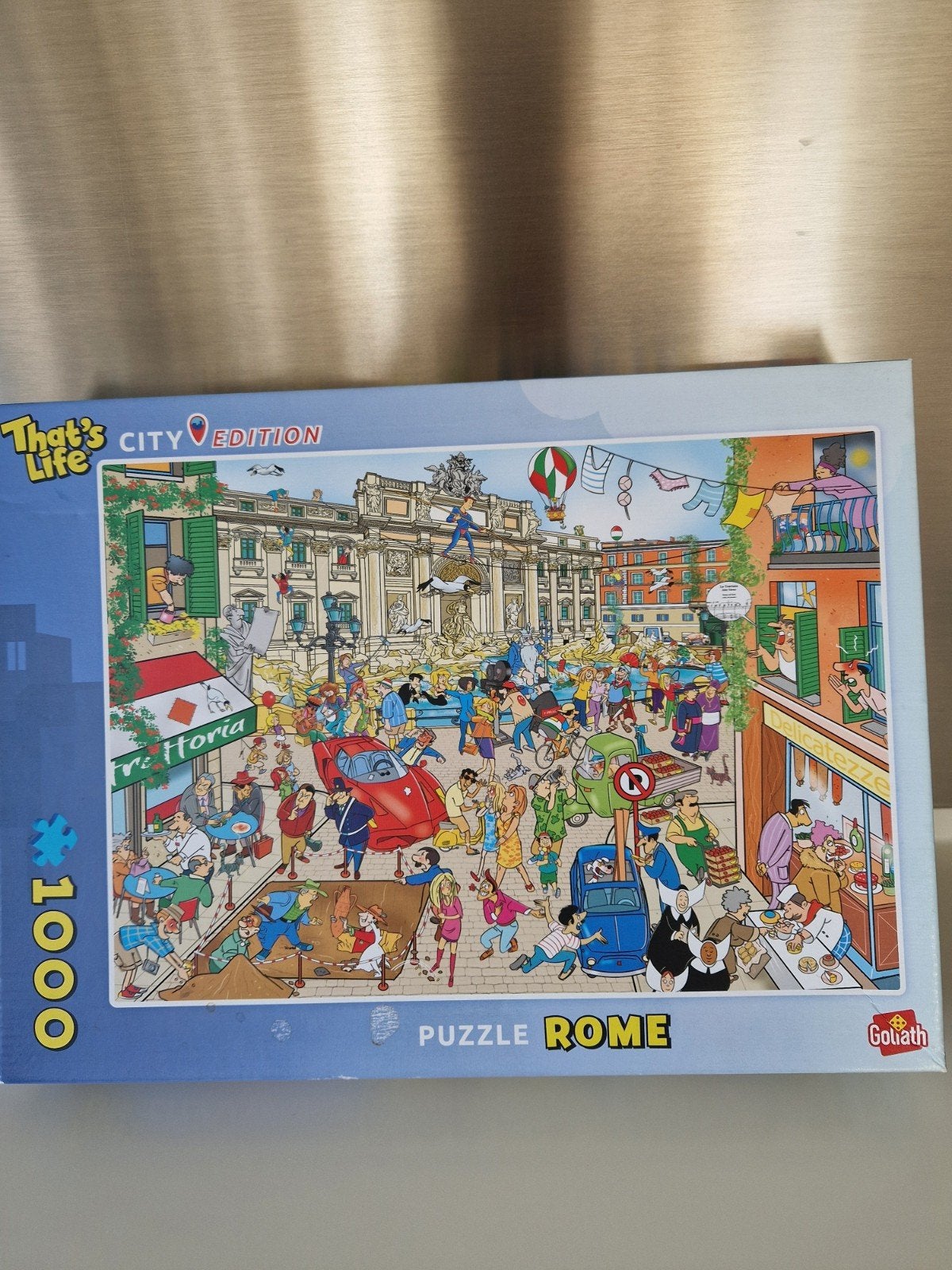 Thats life puzzel Rome 1000stukjes, Ophalen, 500 t/m 1500 stukjes, Zo goed als nieuw