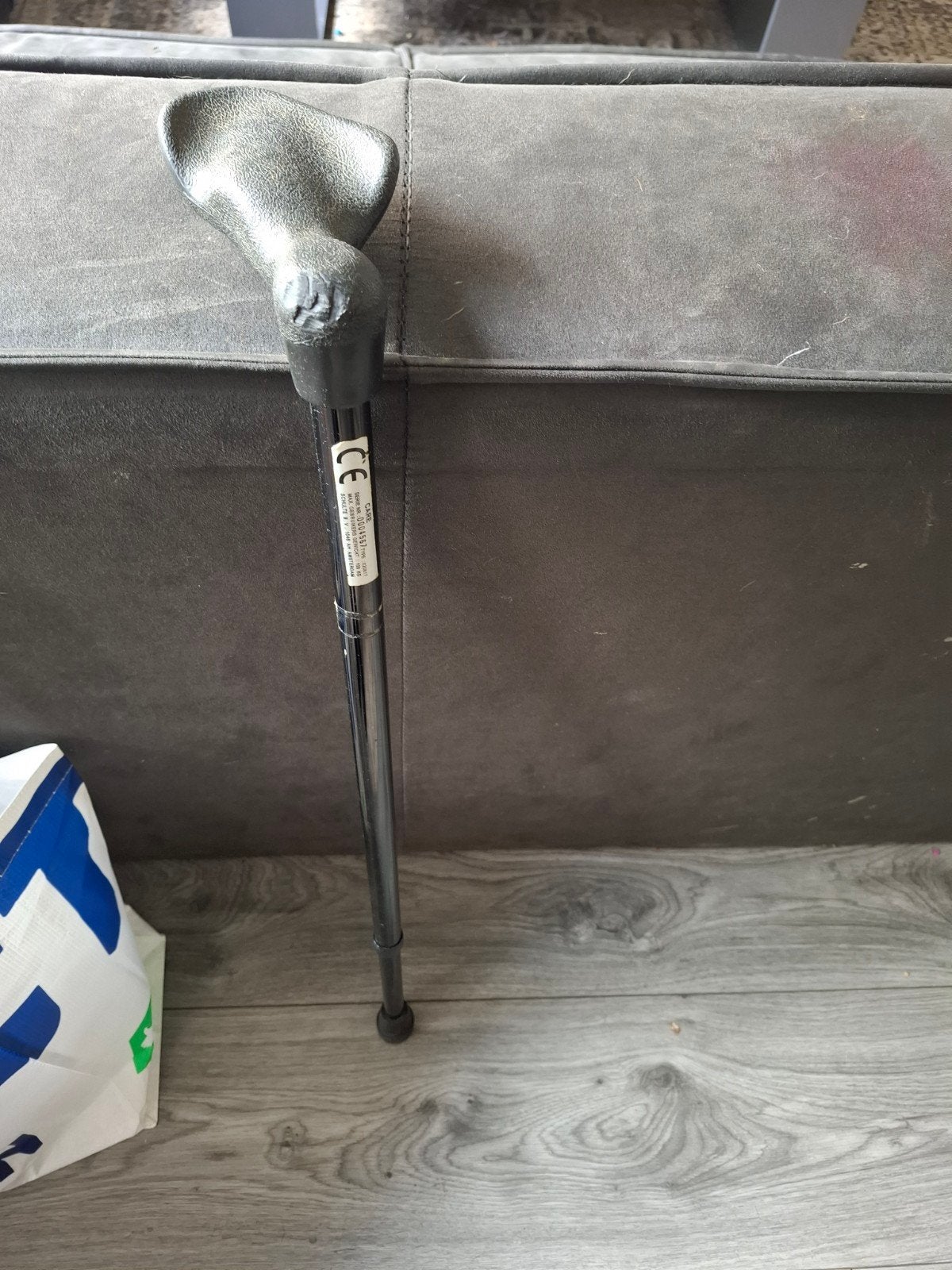 wandelstok, Ophalen