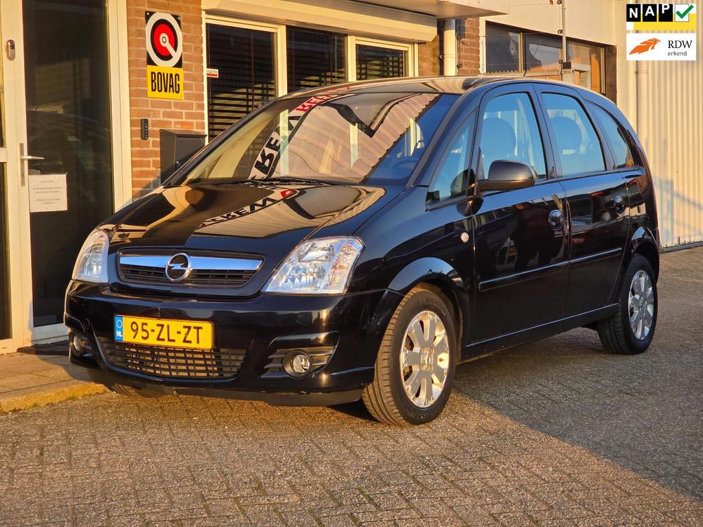 Opel Meriva 1.6-16V Temptation AUTOMAAT|CLIMA|CRUISE, Auto's, Opel, Gebruikt, Zwart, 4 cilinders, Zwart