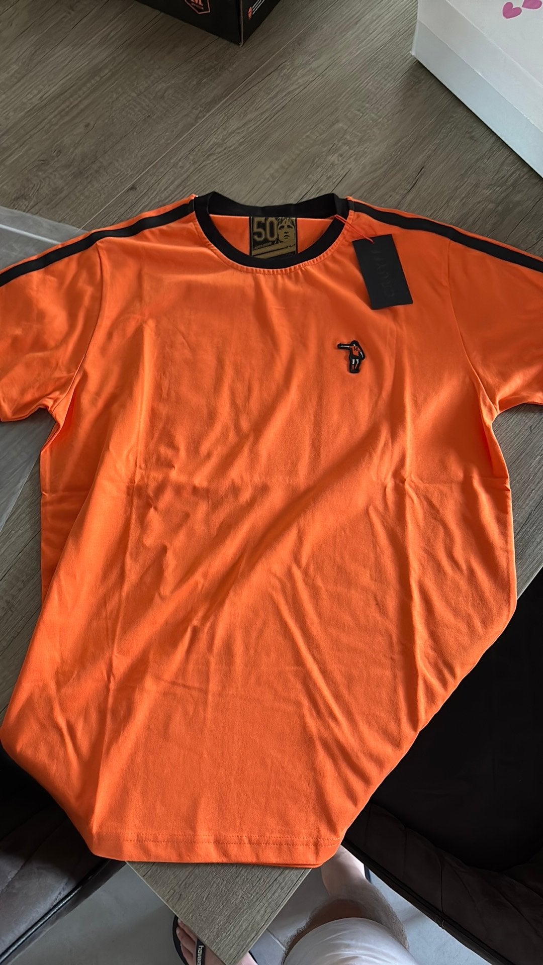 Oranje shirt cruyff - maat L - NIEUW, Maat 52/54 (L), Nieuw, Oranje, Ophalen of Verzenden