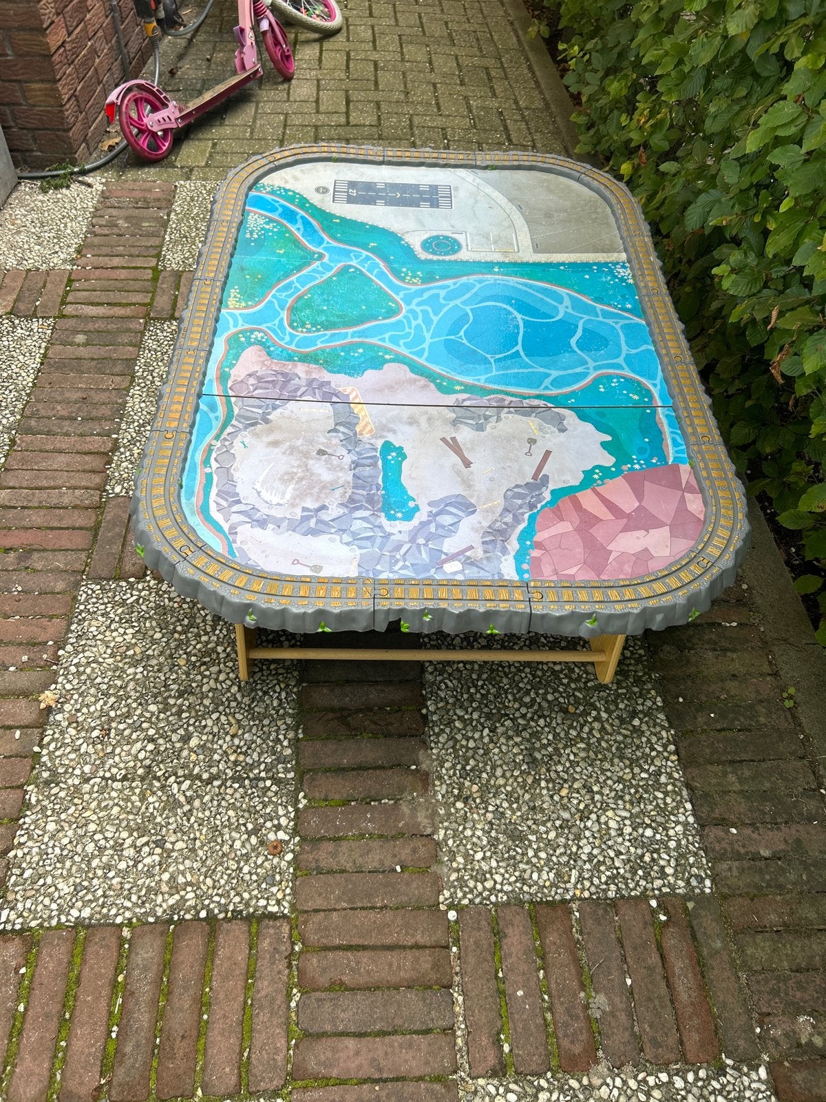 Thomas de Trein Speeltafel - Gebruikt, Ophalen of Verzenden, Gebruikt, Overige typen