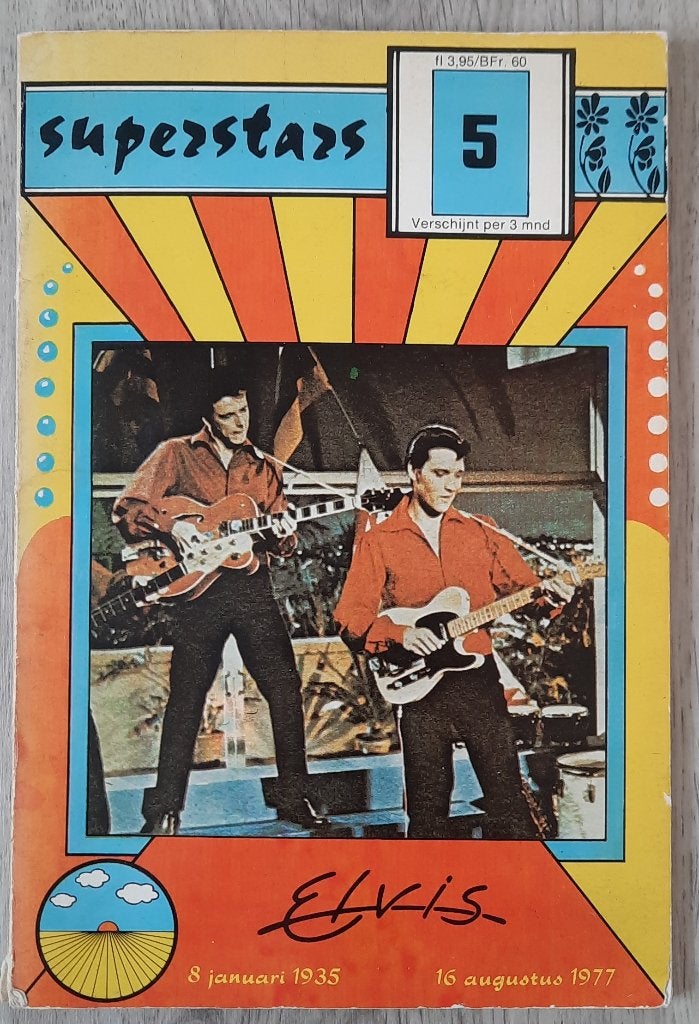Superstars no. 5 betreffende Elvis Presley., Ophalen of Verzenden, Gelezen, Noord-Amerika