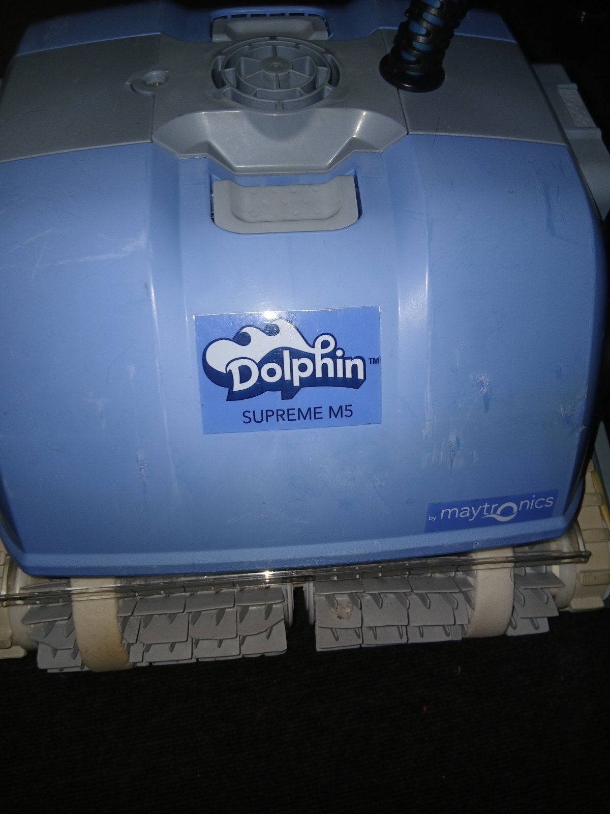 Dolphin Supreme M5 Pro Zwembadrobot – Inclusief Caddy & Topc, Ophalen of Verzenden