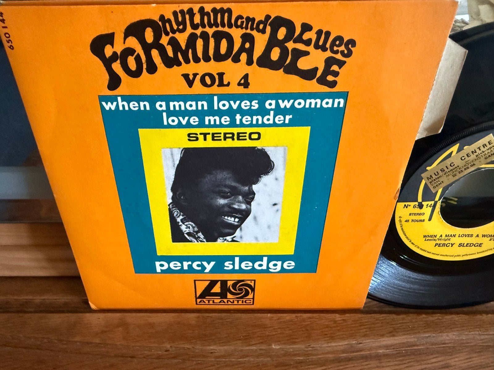 Percy Sledge - When a Man Loves a Woman / Love Me Tender, Fotohoes, Ophalen of Verzenden, Gebruikt, R&B en Soul