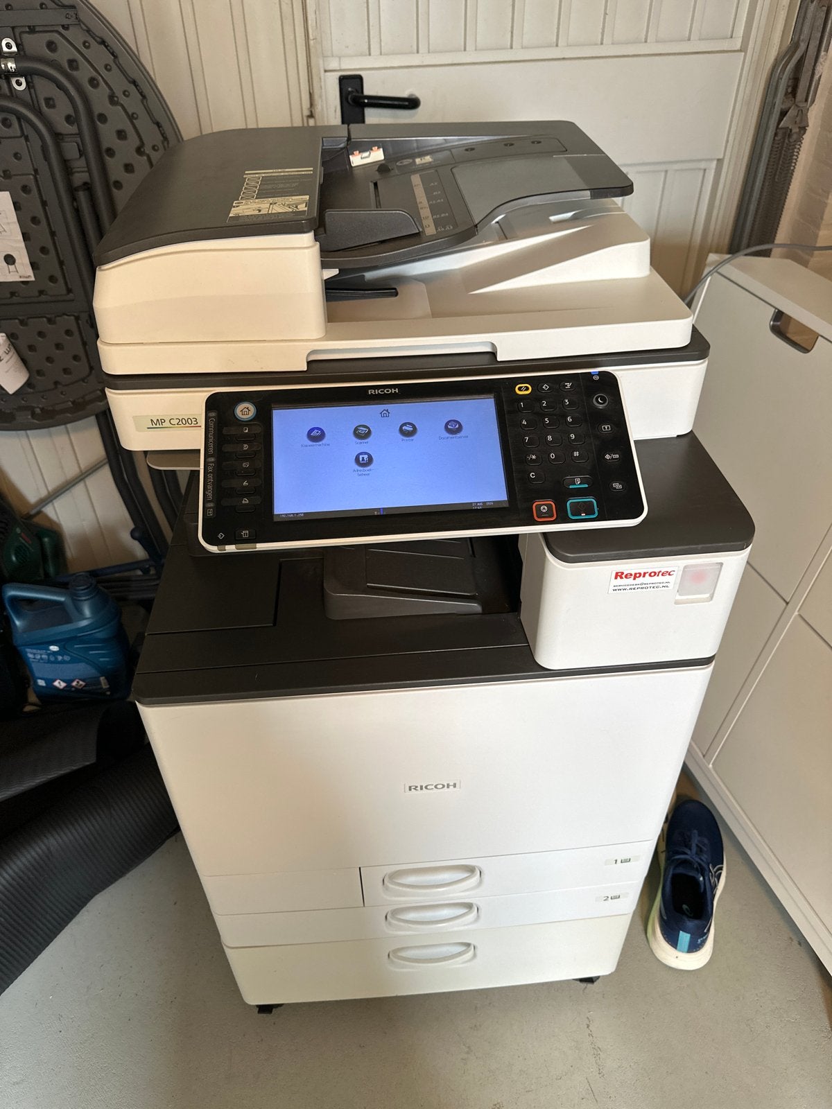 Ricoh MP C7003 All-in-one kleurenprinter, Ophalen, All-in-one, Kleur printen, Zo goed als nieuw
