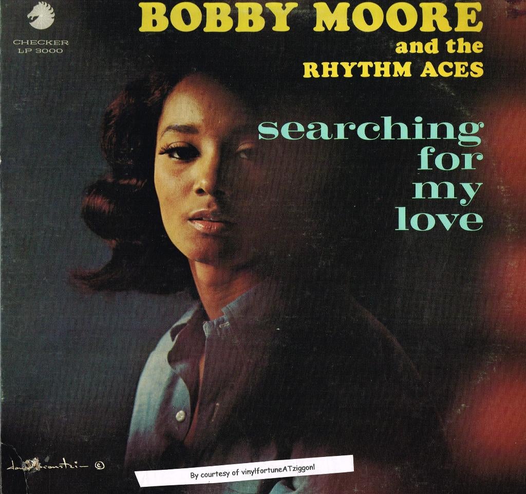 Bobby Moore+Rhythm Aces:"Searching" US CHECKER 3000 uit 1966, Ophalen of Verzenden, 12 inch