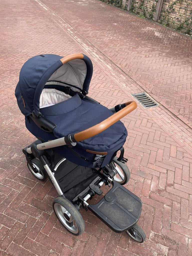 Mutsy Evo 3-in-1 Combi Kinderwagen, Kinderen en Baby's, Kinderwagens en Combinaties, Ophalen, Gebruikt, Verstelbare duwstang, Combiwagen