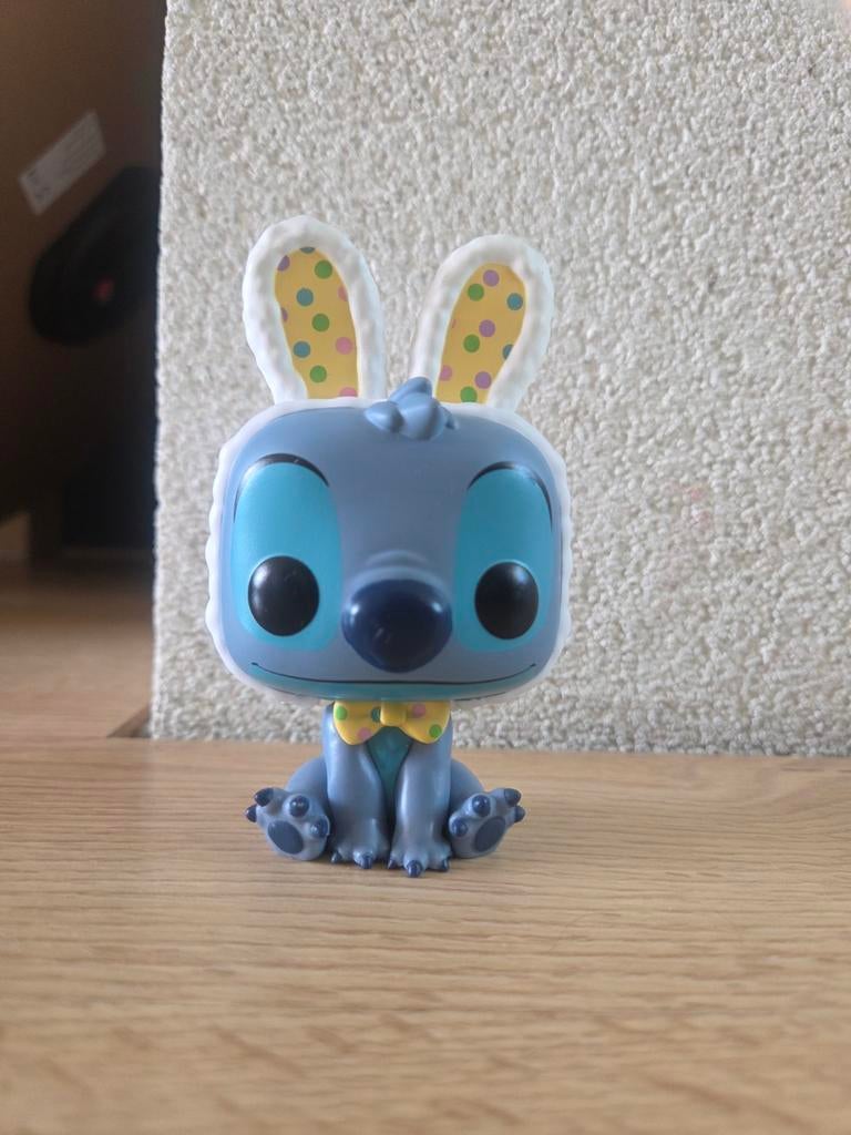 Funko Pop Stitch met Paashaas Oren - Disney Lilo & Stitch, Ophalen of Verzenden, Zo goed als nieuw