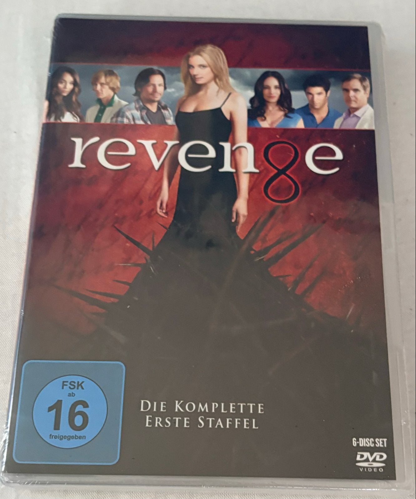 Revenge Seizoen 1 DVD Boxset - 6 Discs met NL Ondertitels, Cd's en Dvd's, Dvd's | Tv en Series, Gebruikt, Vanaf 16 jaar, Seizoen 1