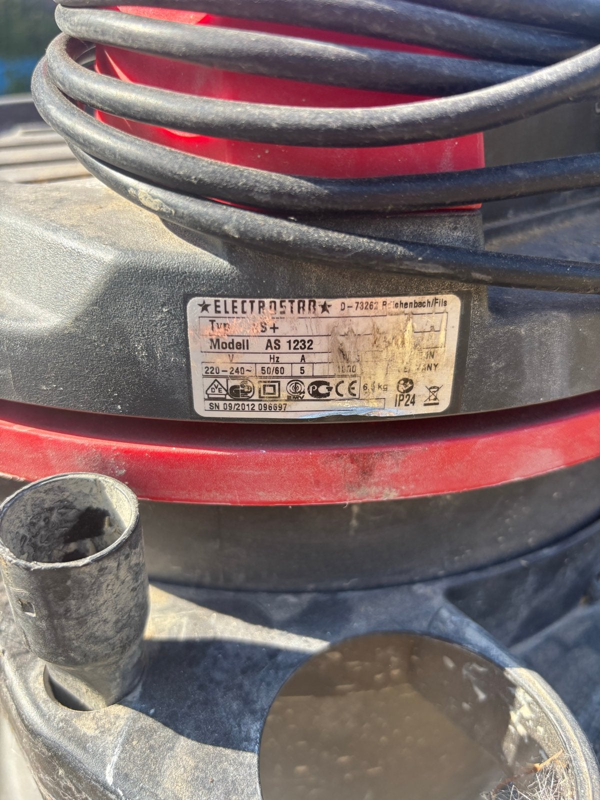Starmix AS 1232 Industriële Stofzuiger - Krachtig en Robuust, Ophalen of Verzenden, Gebruikt