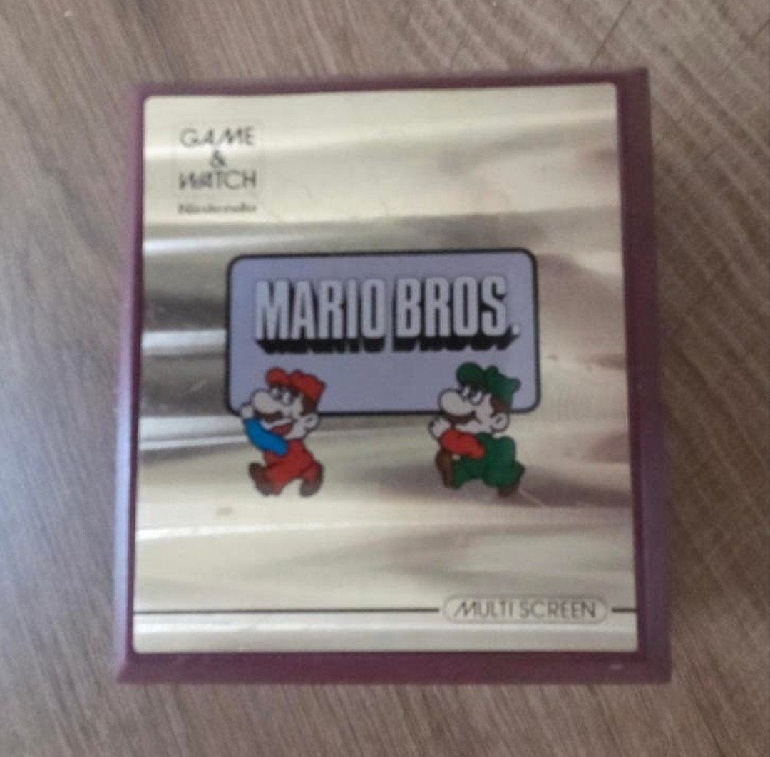NINTENDO game & watch Mario Bros. handheld., Ophalen of Verzenden, Zo goed als nieuw, Overige typen