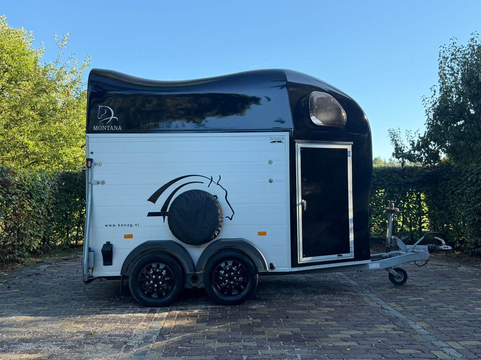 Zeer mooie 2 paards vol aluminium cheval liberte, zadelkamer, Ophalen, Aluminium, Zo goed als nieuw, 2-paards trailer