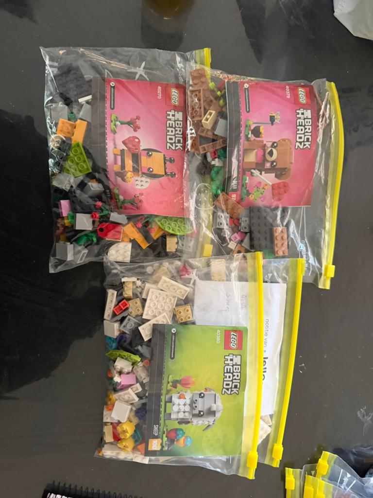 Lego brick headz, Ophalen of Verzenden, Zo goed als nieuw