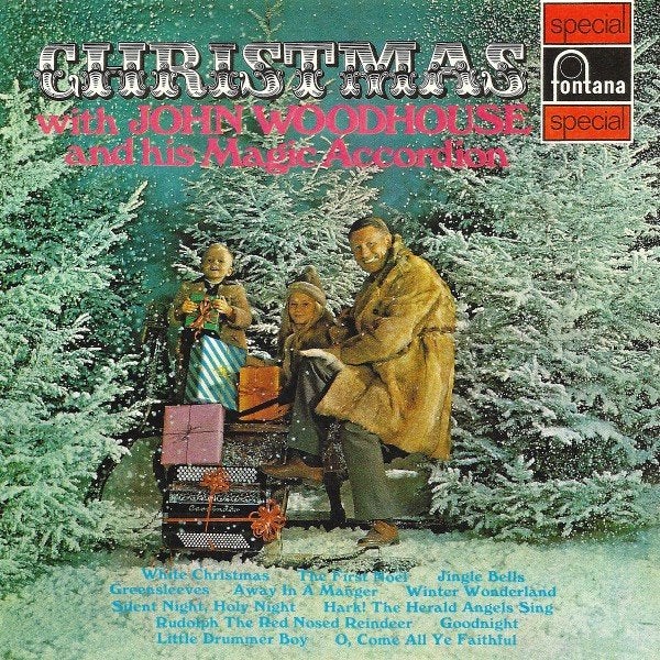 LP  John Woodhouse ah Magic Accordion – Christmas -nw, LP, Ophalen of Verzenden, Zo goed als nieuw, 12 inch