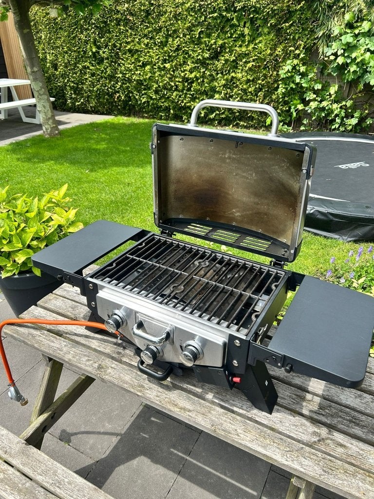 Jamestown Braxton gasbarbecue tafelmodel - Zwart, Tuin en Terras, Gasbarbecues, Ophalen, Gebruikt, Jamestown