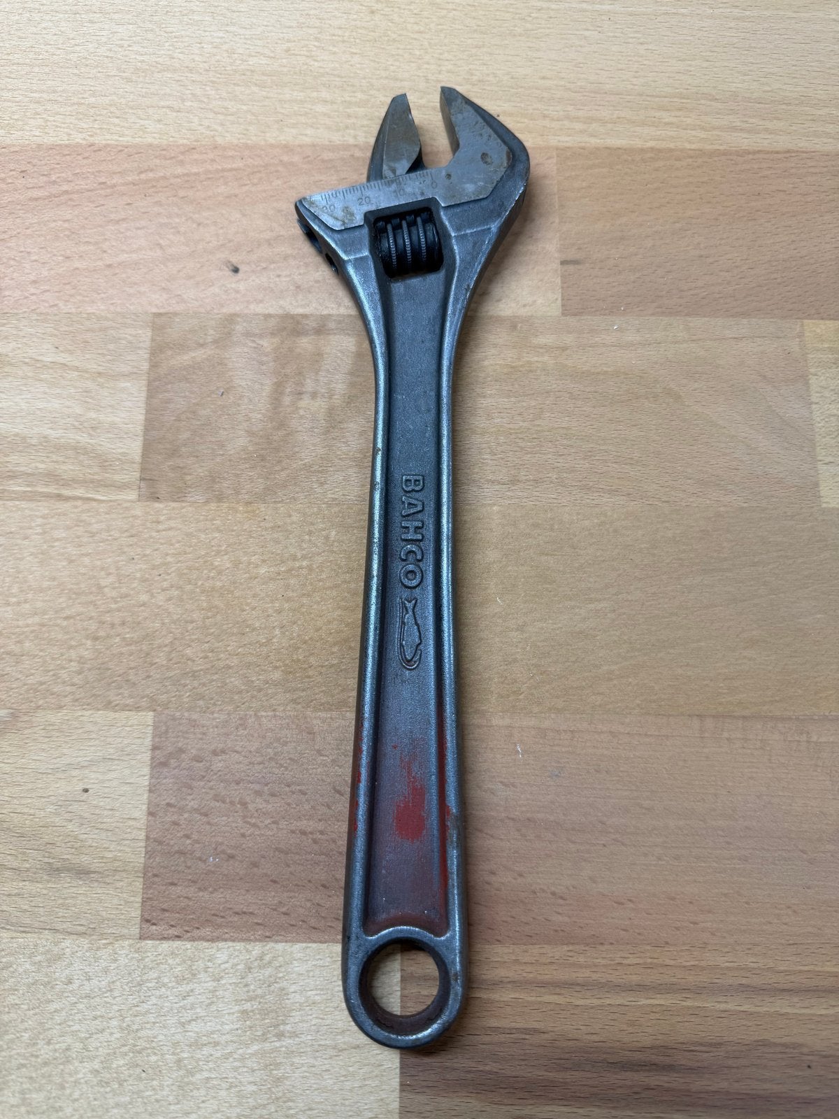 Bahco verstelbare moersleutel 250mm - 10 inch, Ophalen of Verzenden, Gebruikt, Sleutel/ratel, Overige merken