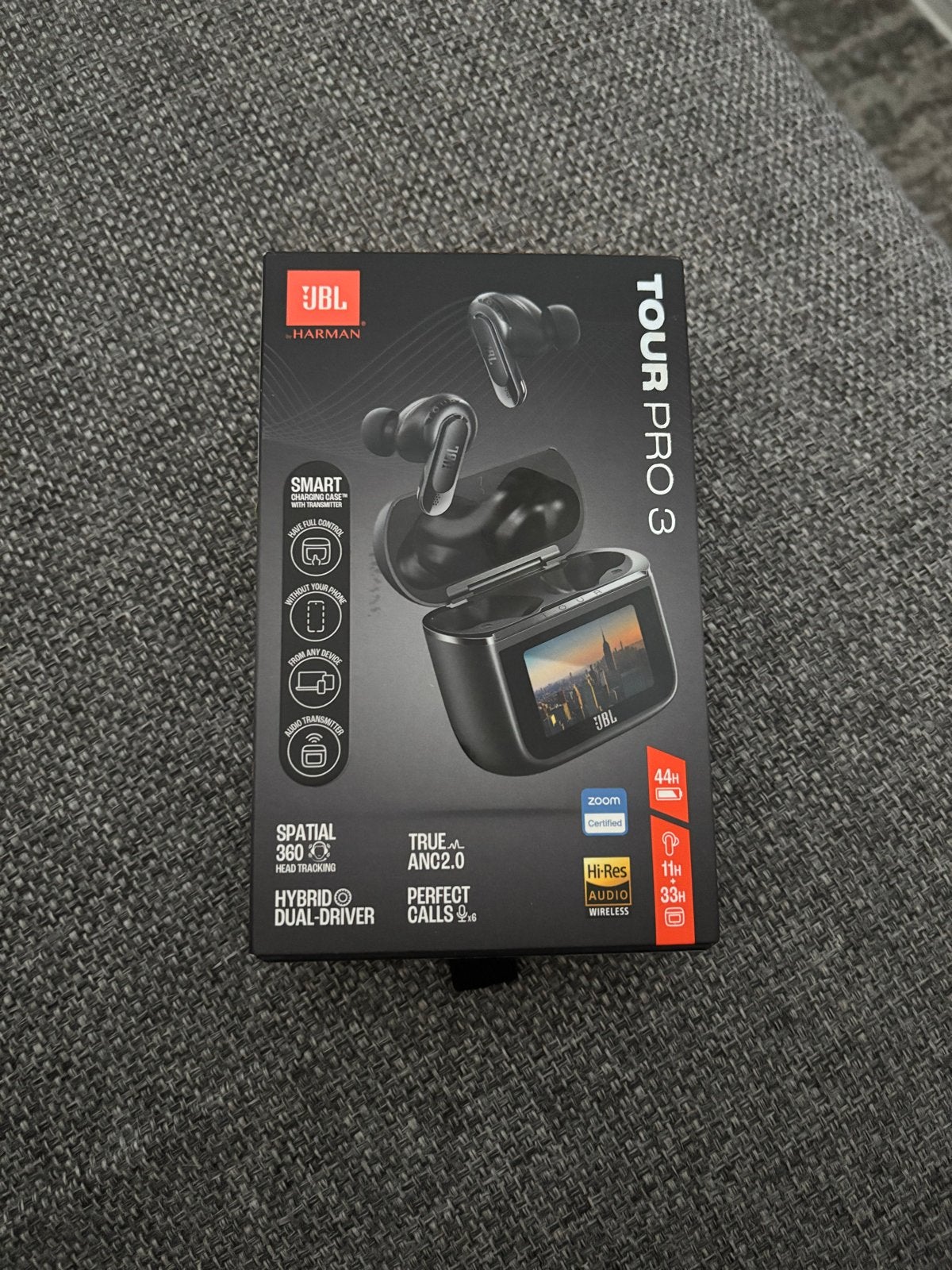 Nieuw in doos JBL Tour Pro 3 draadloze oordopjes, Audio, Tv en Foto, In-ear, JBL, Bluetooth, Nieuw