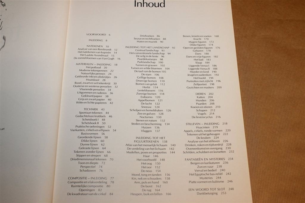 De Kunst van het Tekenen — Technieken en Voorbeelden, Ophalen of Verzenden, Gelezen, Tekenen en Schilderen