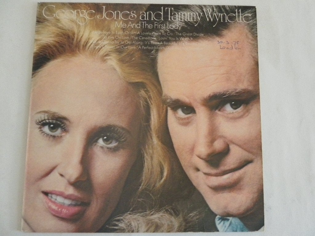 LP George Jones And Tammy Wynette - Me And The First Lady, LP, Gebruikt, Ophalen of Verzenden, 12 inch