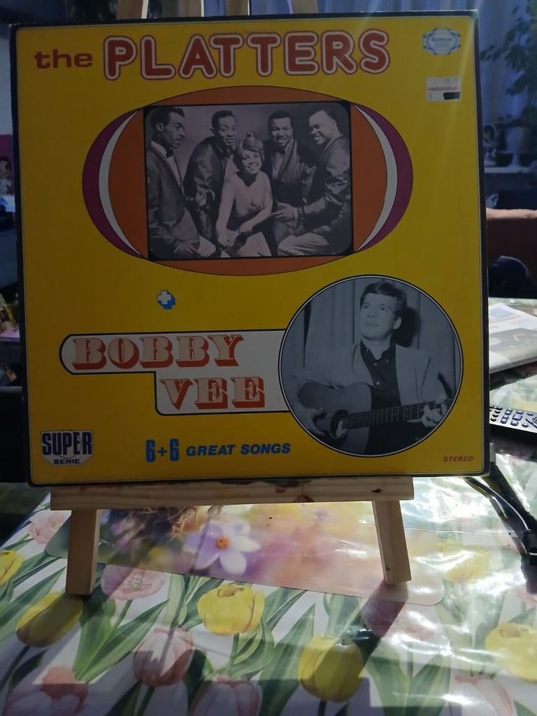 The Platters & Bobby Vee - 6+6 Great Songs LP, Ophalen of Verzenden