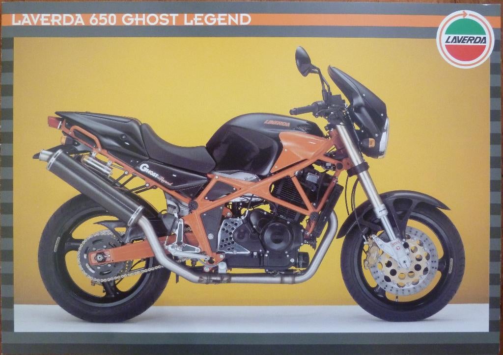 5 Folders LAVERDA 650/ 668/ 750 1996- 1998 Folder Brochure, Motoren, Handleidingen en Instructieboekjes, Ophalen of Verzenden