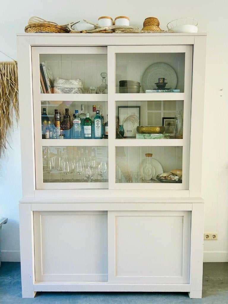 Mooie buffetkast van Goossens - Tijdloos design, Ophalen, 200 cm of meer, 150 tot 200 cm, Eikenhout