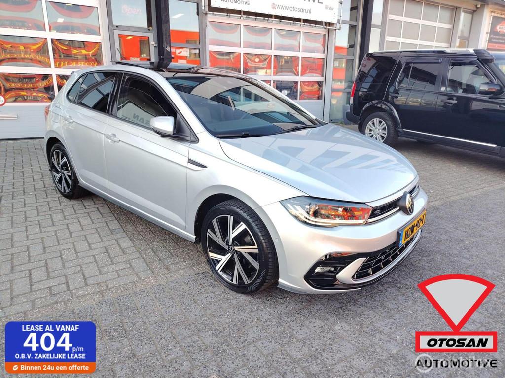 Volkswagen Polo 1.0 TSI 115pk! R-line Pano IQ lights camera, Gebruikt, Euro 6, 116 pk, Bedrijf