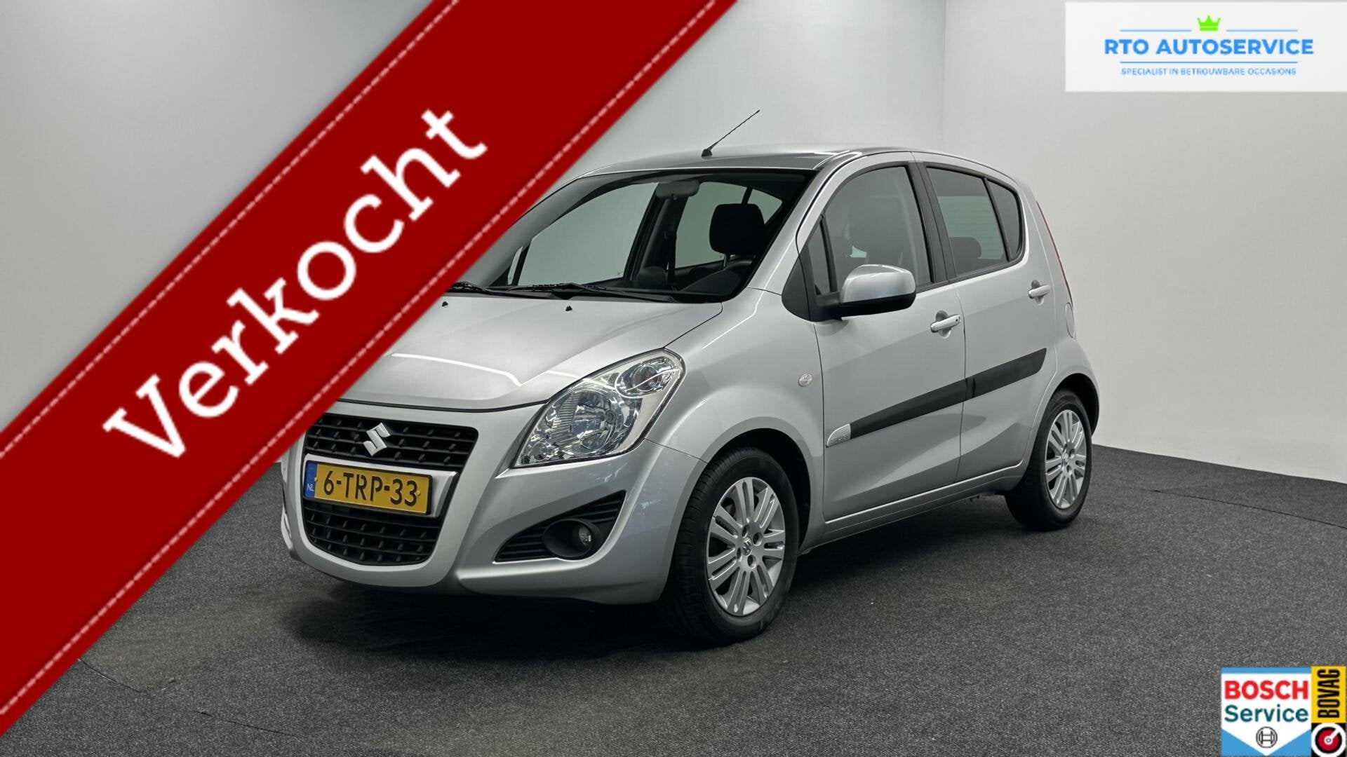 Suzuki Splash 1.2 Exclusive EASSS AIRCO TREKHAAK STOELVERWAR, Voorwielaandrijving, Stof, 4 cilinders, Origineel Nederlands