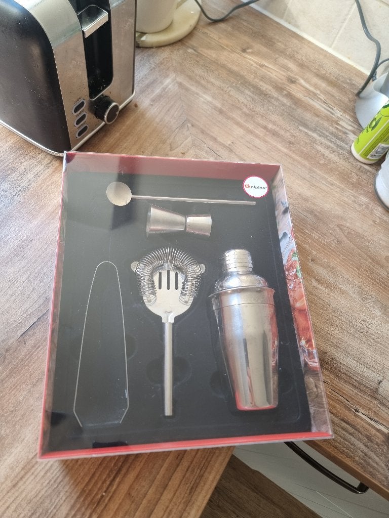 Cocktail set, Ophalen, Overige typen, Zo goed als nieuw, Metaal