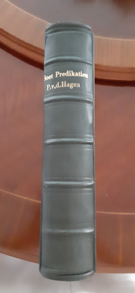 Boet als bededagspredikatien, Petrus vander Hagen, Ophalen of Verzenden, Gelezen, Christendom | Protestants