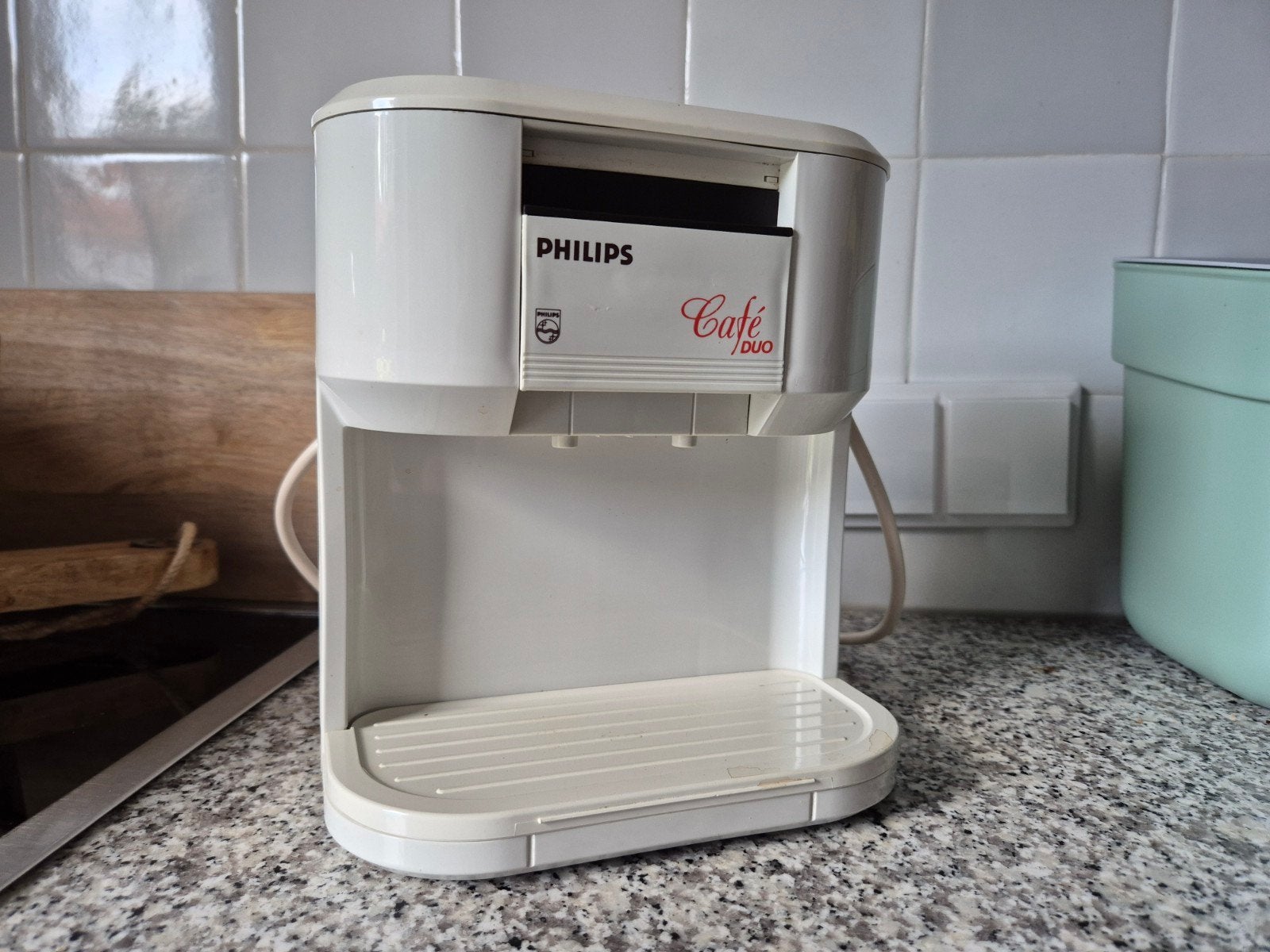 Philips Café Duo HD 5190/C Koffiezetapparaat, Witgoed en Apparatuur, Gebruikt, Koffiemachine, Gemalen koffie, Ophalen of Verzenden
